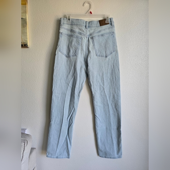 Madewell Blue Straight Leg Jeans Timeless Style - Picture 2 of 13